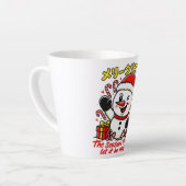 Magical Merry Christmas Snowman Latte Mug Candy Ca (Angle gauche)