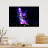 Magical Milky Way Poster (Keuken)