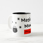 Magical Mom - Fête des mères - Mug de sorcière (Devant gauche)