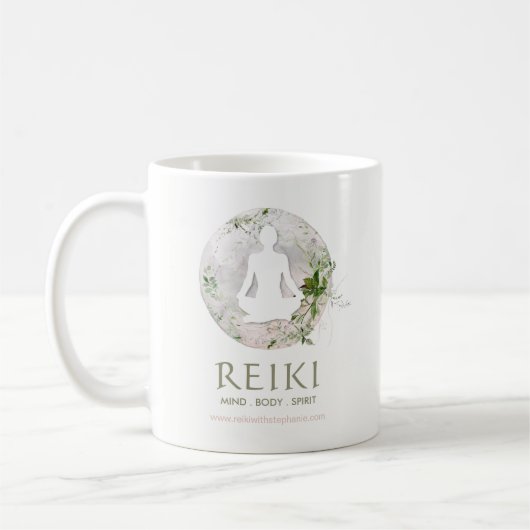Magical Moon en Greenery Reiki  Koffiemok (Links)