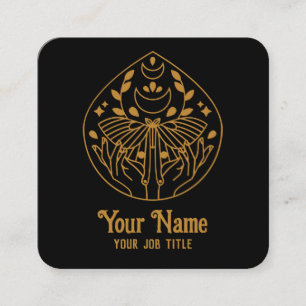 Magical Moon Moth Visitekaartje