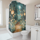 Magical Moonlit Garden | Douchegordijn (In situ)