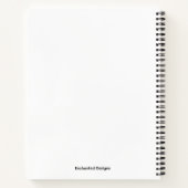 Magical Musical Notes-Notitieboek Notitieboek (Achterkant)