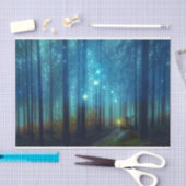 Magical Night Forest Trees Fairy Tale Tissuepapier (Craft)