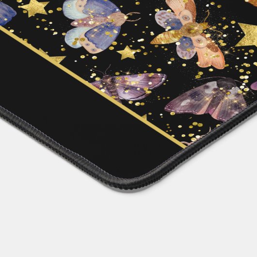 Magical Night Moth Faux Gold Parties scintillant C (Coin)