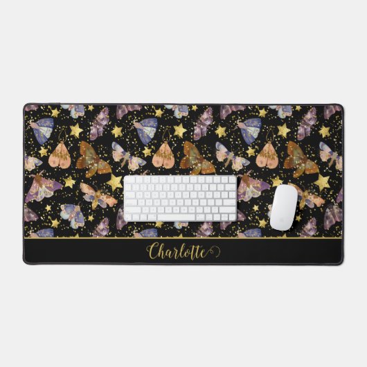 Magical Night Moth Faux Gold Parties scintillant C (Clavier et souris)
