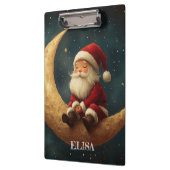 Magical Night with Crescent Moon and Santa Claus Klembord (Links)
