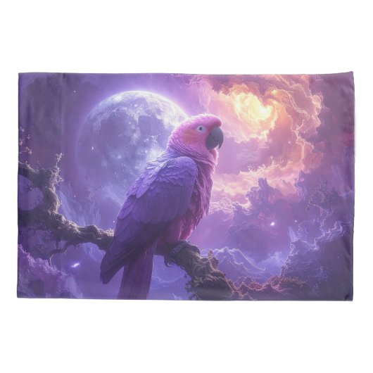 Magical Parrot Kussensloop (Achterkant)