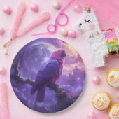 Magical Parrot Papieren Bordje (Feest)