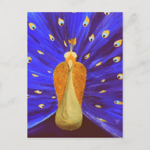 Magical Peacock Briefkaart