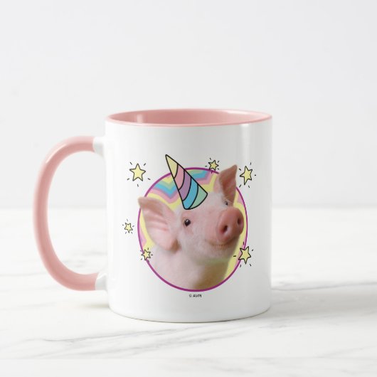 Magical Piglet Unicorn Mok (Links)