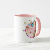 Magical Piglet Unicorn Mok (Voorkant rechts)