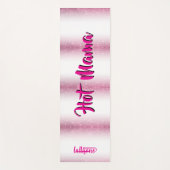 Magical pink background name Personalized  Yogamat (Voorkant)