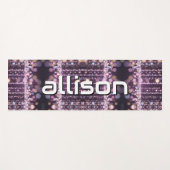 Magical pink background name Personalized  Yogamat (Voorkant (horizontaal))