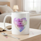 Magical Pink Heart Pattern Mug