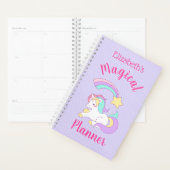 Magical Planner Unicorn & Shooting Star (Devant avec enveloppe)