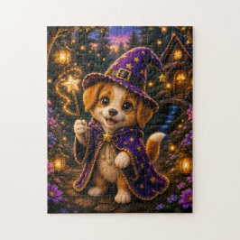 Magical Puppy Wizard Jigsaw Puzzle Legpuzzel