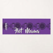 Magical purple background name Personalized  Yogamat (Voorkant (horizontaal))