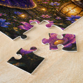 Magical Raccoon Wizard Jigsaw Puzzle (Côté)