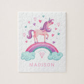 Magical Rainbow Unicorn Jigsaw Puzzle Legpuzzel (Verticaal)