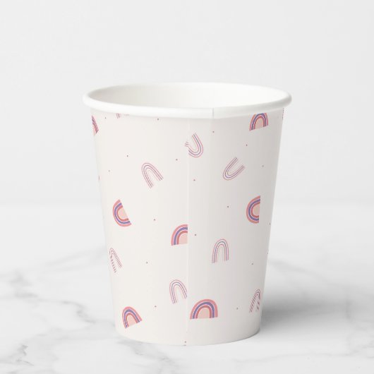 Magical Rainbows Star Verjaardagsfeest Papieren Bekers (Rechts)
