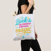 Magical Reader’s Tote – Sparkling “Books Are Magic Draagtas (Dichtbij)