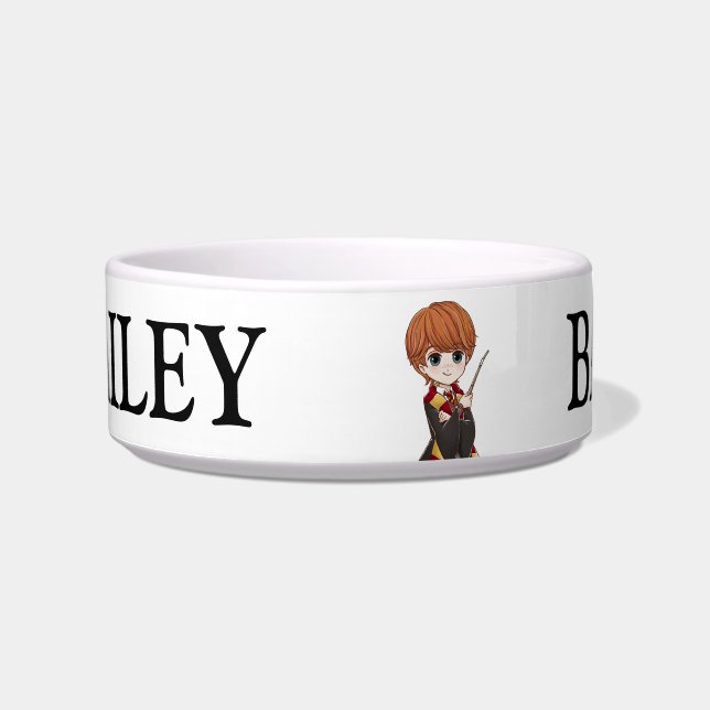 Magical Ron Weasley Waterverf Voerbakje (Voorkant)