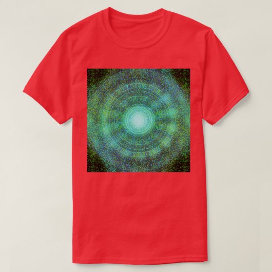 Magical Rune Spell 1418 T-shirt (Design voorkant)
