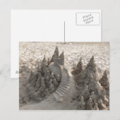Magical Sand Castle Briefkaart (Voorkant / Achterkant)