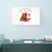 Magical Santa Birthday Design for Kids Spandoek (Beurs)