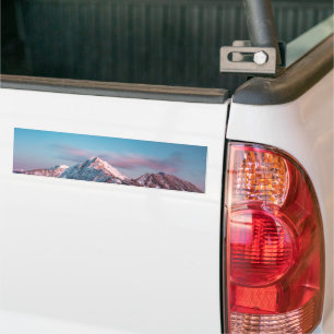 Magical sky boven berg Storžič, Slovenië Bumpersticker