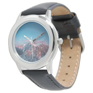 Magical sky boven berg Storžič, Slovenië Horloge