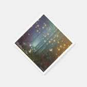 Magical String Lights Enchanted Forest Wedding Servet (Hoek)