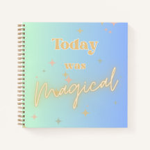 Magical Theme Park Autograph Scrapbook