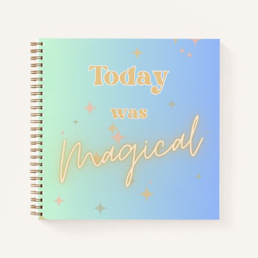Magical Theme Park Autograph Scrapbook Notitieboek (Voorkant)