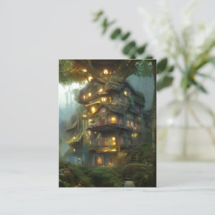 Magical Treehouse Colony Briefkaart