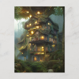 Magical Treehouse Colony Briefkaart