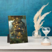 Magical Treehouse Colony Tabletop Fotoplaat (Zijkant)