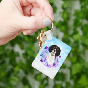 Magical Tri Color Cavalier King Charles Spaniel Sleutelhanger