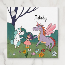 Magical Unicorn Bedankjes Labels
