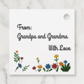 Magical Unicorn Bedankjes Labels (Achterkant)