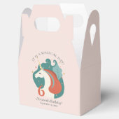 Magical Unicorn Birthday Party Bedankdoosjes (Geopend)