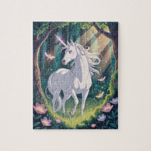 Magical unicorn forest legpuzzel (Verticaal)