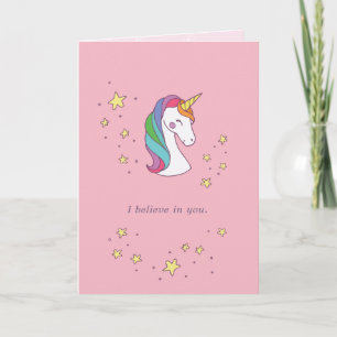 Magical Unicorn Friendship Card Kaart