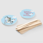 Magical Unicorn Hand Fan Handwaaier (Niet-gemonteerd)