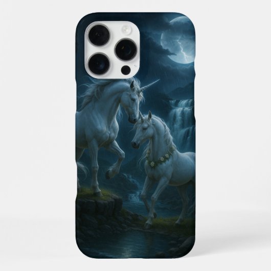 Magical Unicorn iPhone 16 Pro Max Coque (Verso)