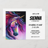 Magical Unicorn Kaart (Voorkant / Achterkant)