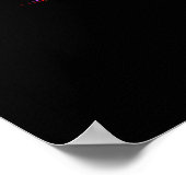 Magical Unicorn Ninja Karate Funny Martial Arts Poster (Hoek)