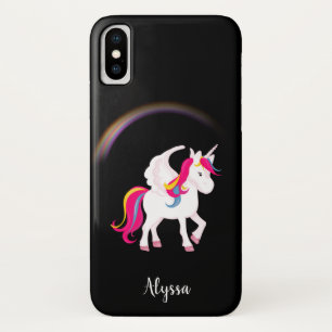 Magical Unicorn Personalized iPhone X Hoesje
