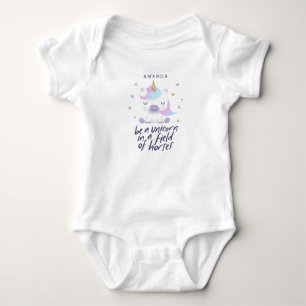 Magical Unicorn Quote   Naam toevoegen Romper